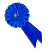 Blue Show Ribbon